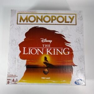 Monopoly Disney The Lion King Special Edition Family Board Game Rare Read